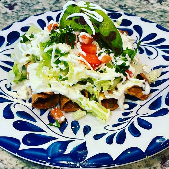 Taquitos Dorados W/ French Fries.
