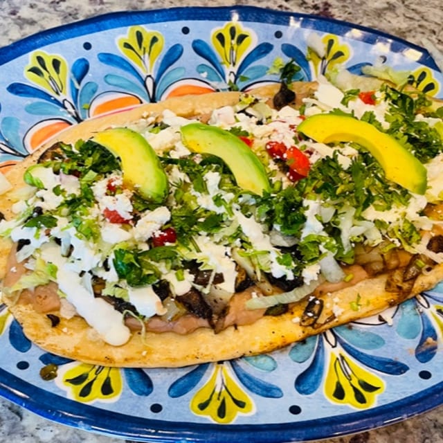 Beef Birria Huarache.
