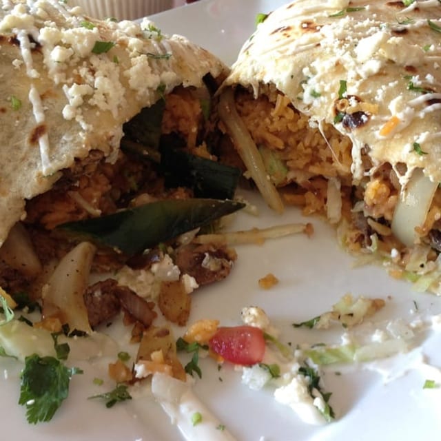 Fajita Burrito.