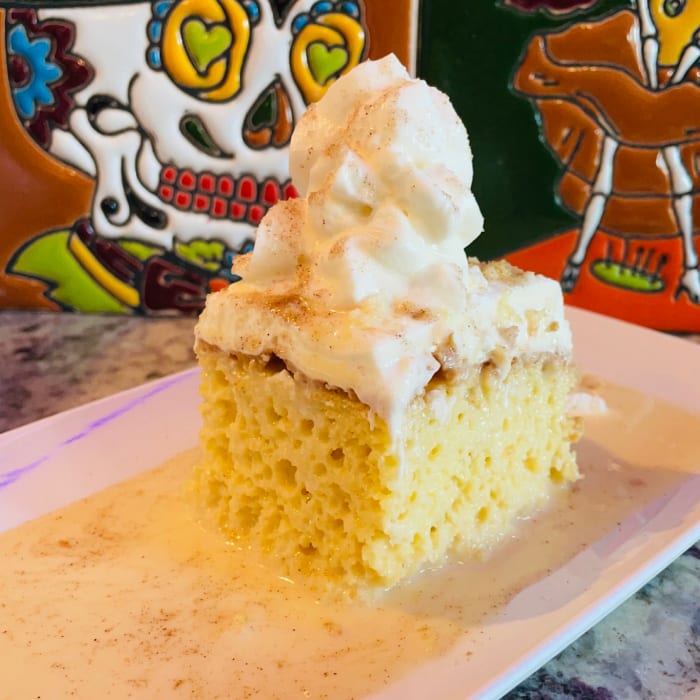 Tres Leches Cake.