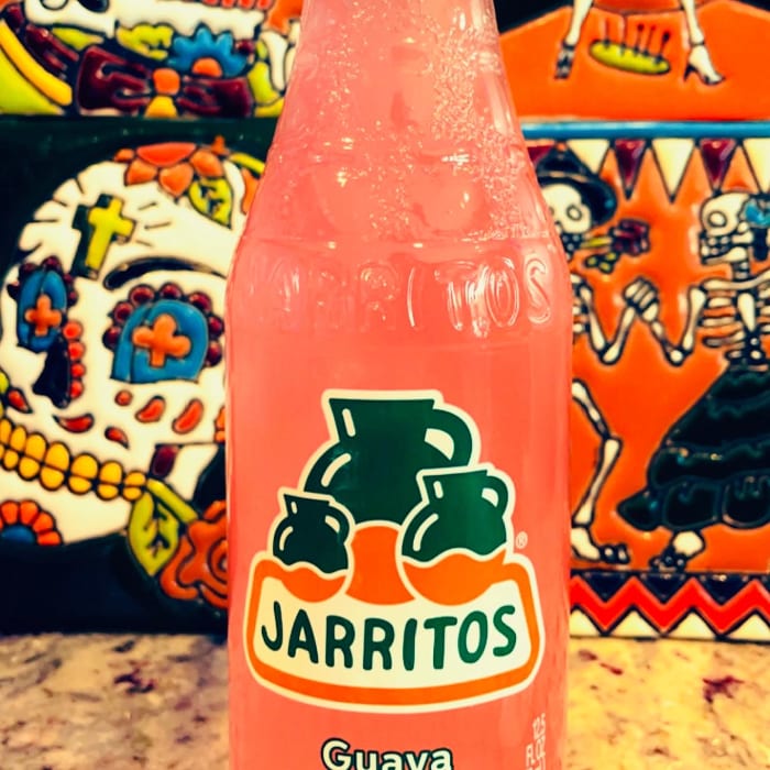 Jarritos Guava soda.