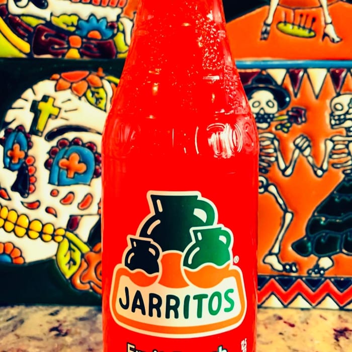 Jarritos Fruit Punch soda.