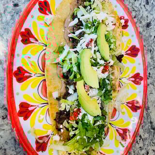 Grilled Chicken Huarache 