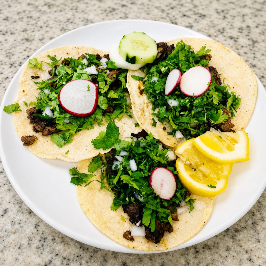 Grilled Steak Tacos.