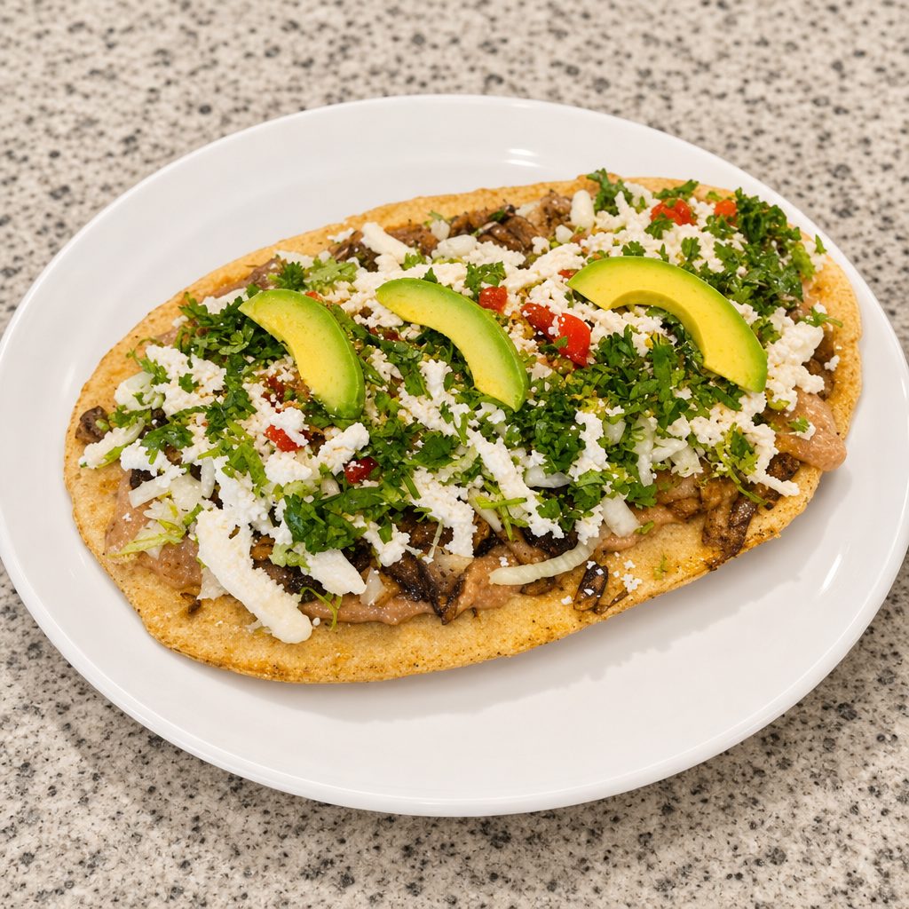 Beef Birria Huarache.