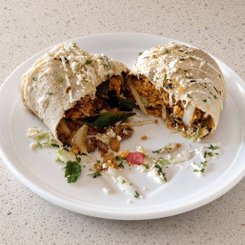 Fajita Burrito.