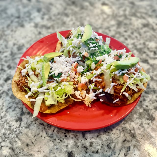 Grilled Steak Tostadas.