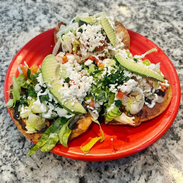 Chorizo Tostadas.