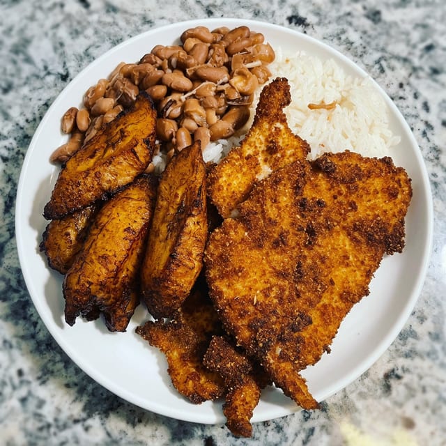 Breaded Chicken.