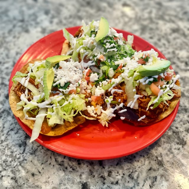 Shrimp Tostadas.