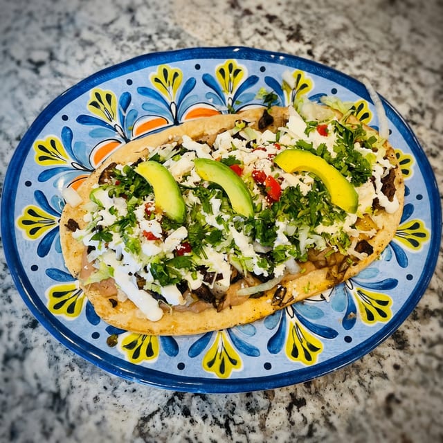 Beef Birria Huarache.