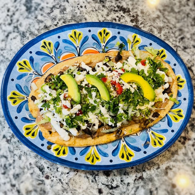 Grilled Steak Huarache.