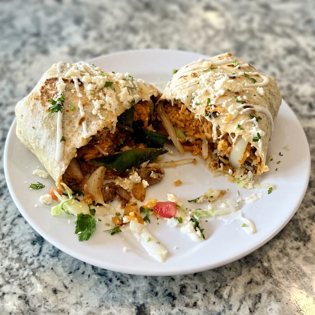 Fajita Burrito.