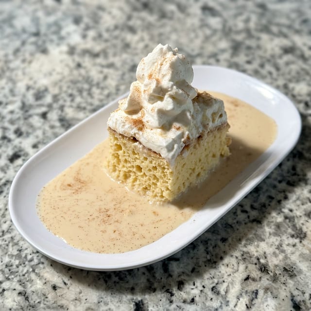 Tres Leches Cake.