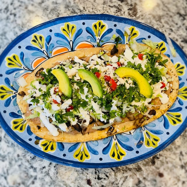 Shrimp Huarache.