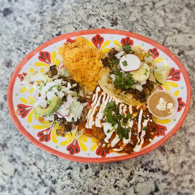 #5 Chile Relleno, Taco, Sope.