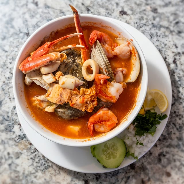 Caldo Los Siete Mares.